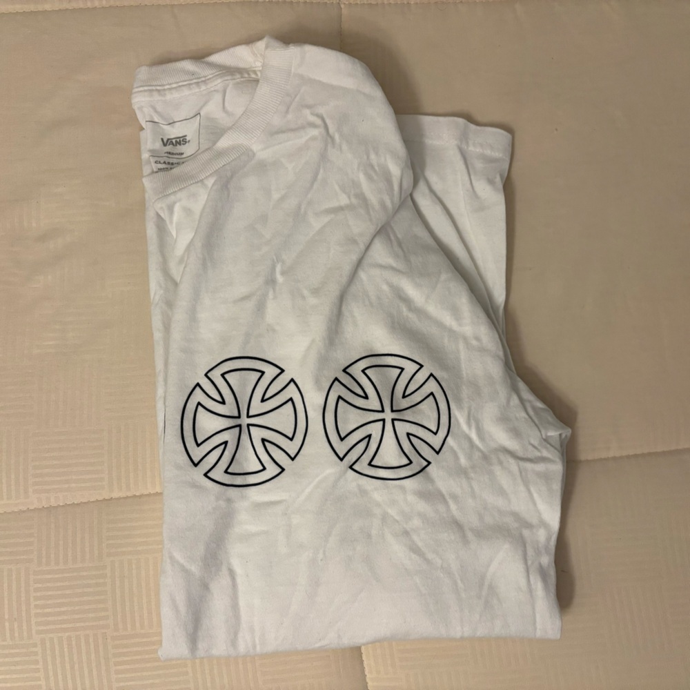 Vans White Long Sleeve